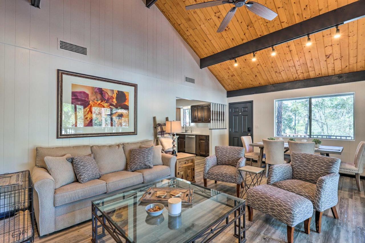 Rustic-Chic Prescott Cabin With Deck In Wooded Area! ภายนอก รูปภาพ